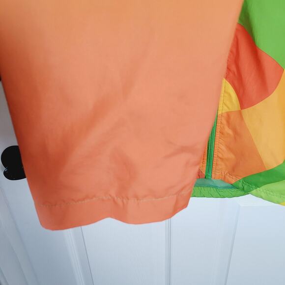 Rio 2016 Olympics Jacket Mens Medium Volunteer Hooded Windbreaker Zip Yellow 360 - Picture 5 of 16